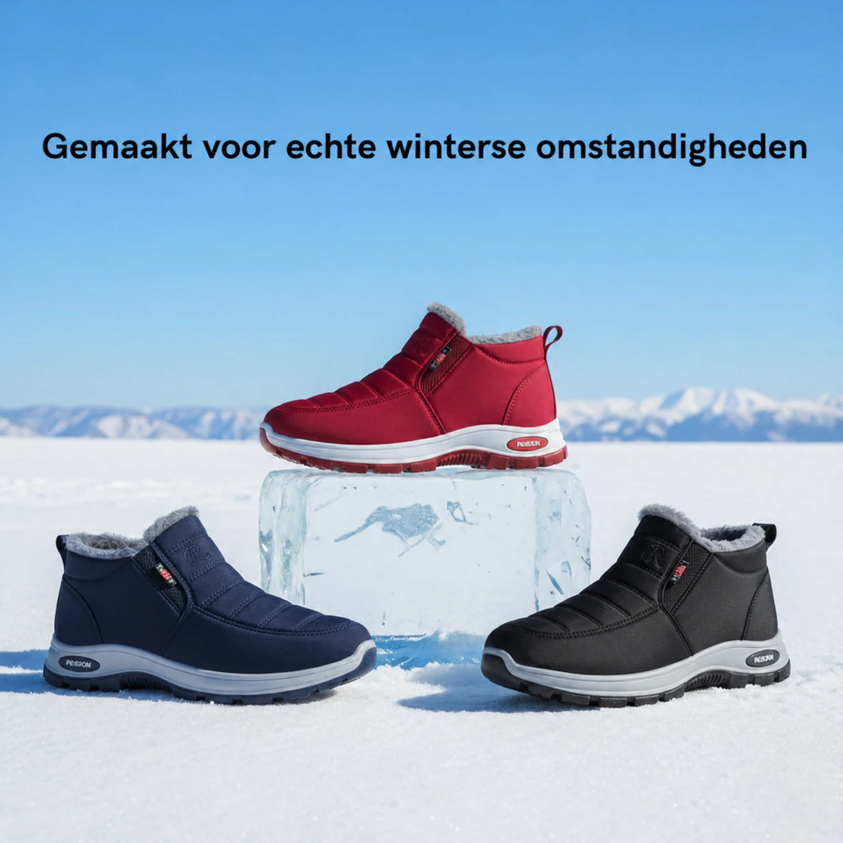 Gemaakt voor echte winterse omstandigheden