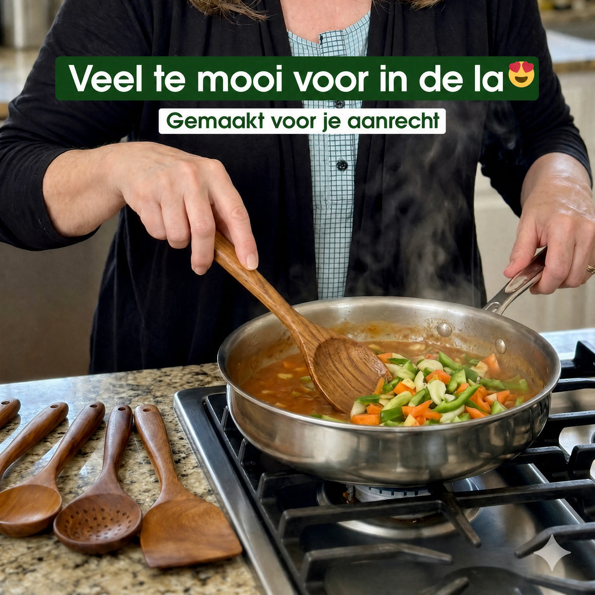 Veel te mooi voor in de la