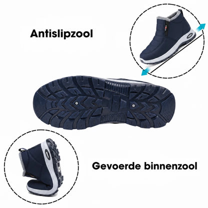 Antislipzool en gevoerde binnenzool