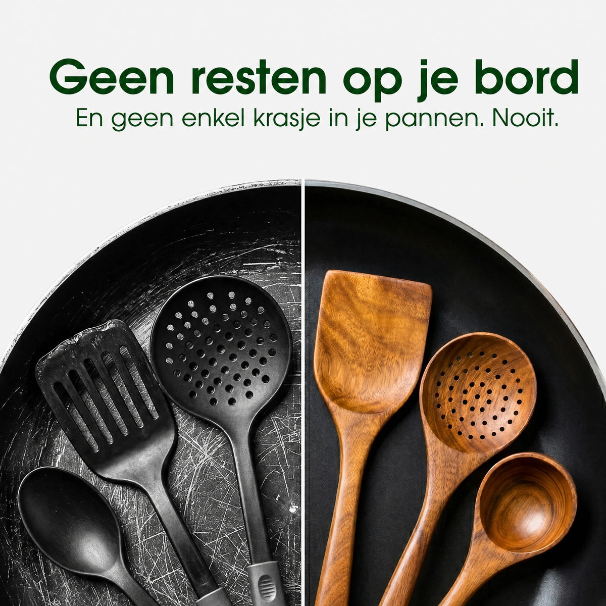 Geen resten op je bord